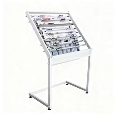 Jakie są typowe konstrukcje stalowych stojaków na czasopisma?